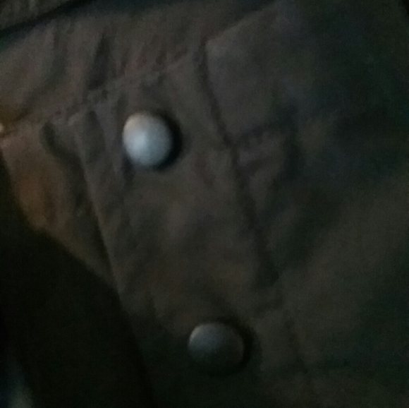 L.L. Bean Black Hooded Trench Coat Plus Size 2x - Picture 8 of 14